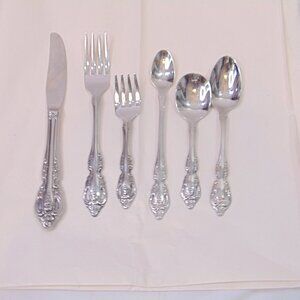 Oneida Community Stainless Flatware Childs Brahms 6 piece